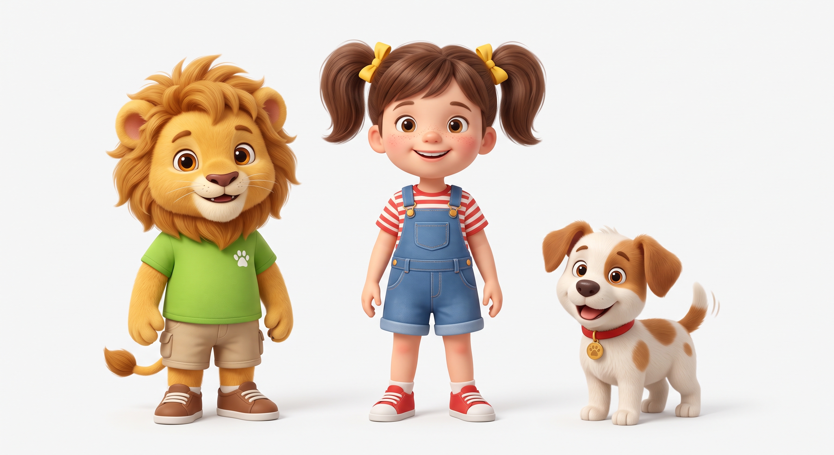 Leo el Leoncito, Maya y Tobi el perrito